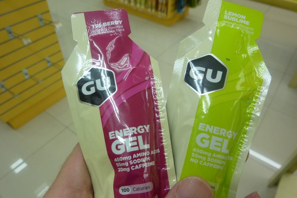 Gu energy gel