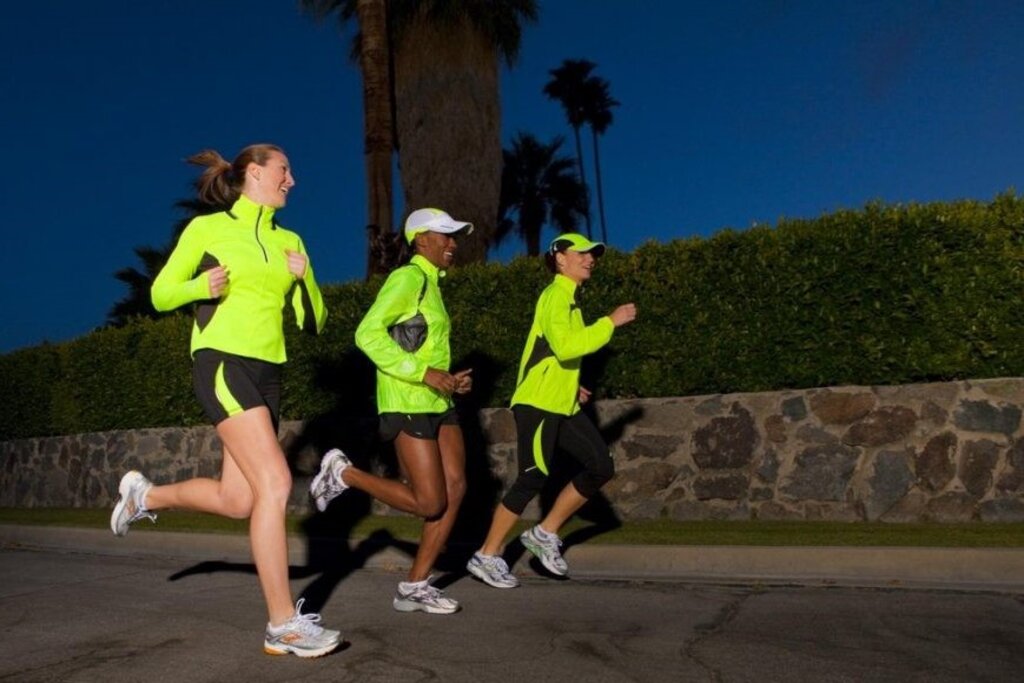 Ropa reflectiva para corredores