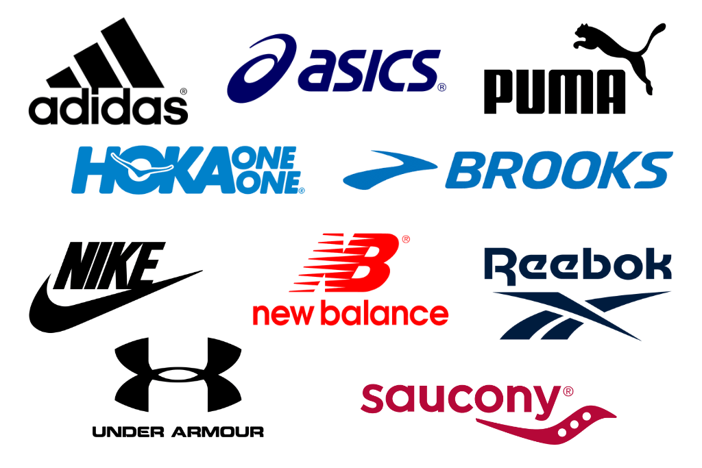 del nombre y logo de marcas deportivas – Siempre Running