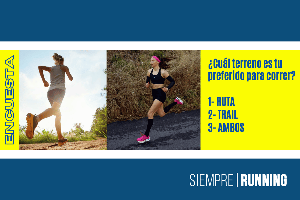 ENCUESTA: ¿Cuál es tu terreno preferido para correr?